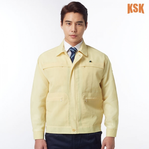 경신코리아 봄 여름 작업복 근무복 민방위 모슬린 점퍼 KSK-214