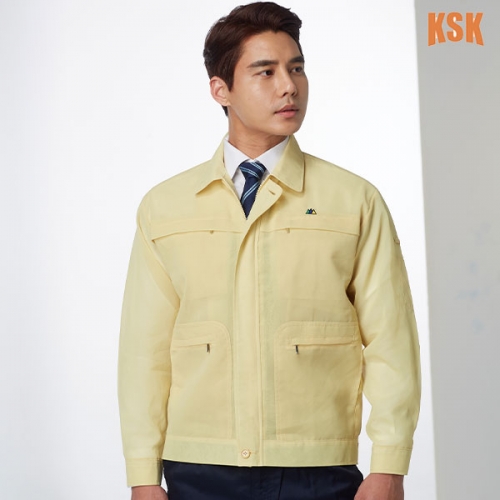 경신코리아 봄 여름 작업복 근무복 민방위 모슬린 점퍼 KSK-214