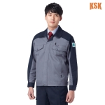경신코리아 T R 개버딘 배색 작업복 상하세트(반팔가능) KSK-505,505-1 | 반팔 작업복&middot;여름 근무복&middot;회사 유니폼