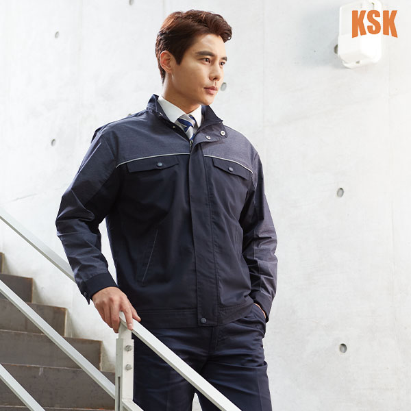 경신코리아 봄 여름 작업복 근무복 점퍼 KSK-211