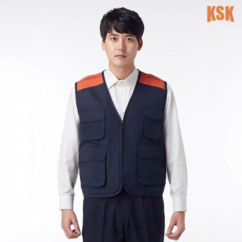 경신코리아 타스란 작업조끼 KSK-42,43,44 | 회사 유니폼&middot;현장 작업복&middot;단체 가능