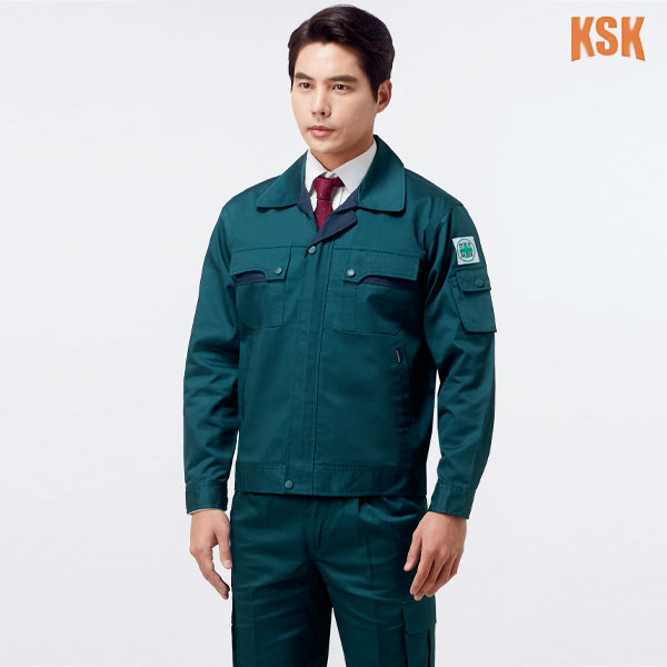 경신코리아 봄 여름 작업복 근무복 상&middot;하 세트 KSK-12(상의기준)