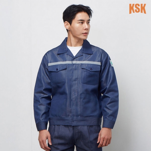 경신코리아 봄 여름 작업복 근무복 상&middot;하 세트 KSK-14-A(상의기준)