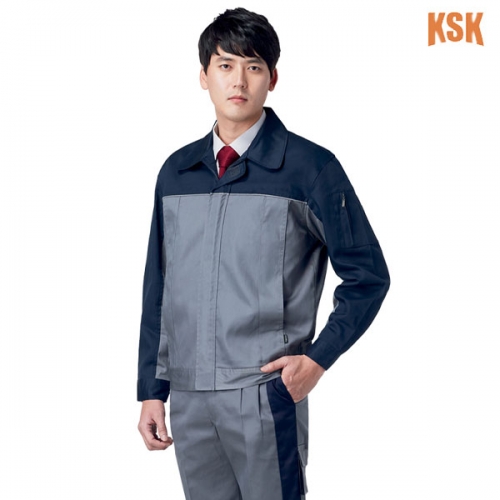 경신코리아 봄 여름 작업복 근무복 상&middot;하 세트 KSK-115(상의기준)