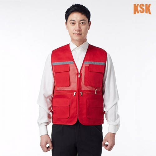 경신코리아 야광띠 작업조끼 KSK-51 66-A | 회사 유니폼&middot;현장 작업복&middot;단체 가능