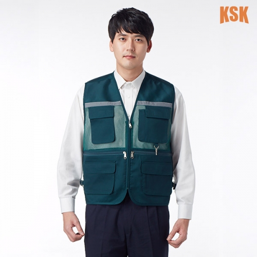 경신코리아 야광띠 작업조끼 KSK-51 66-A | 회사 유니폼&middot;현장 작업복&middot;단체 가능