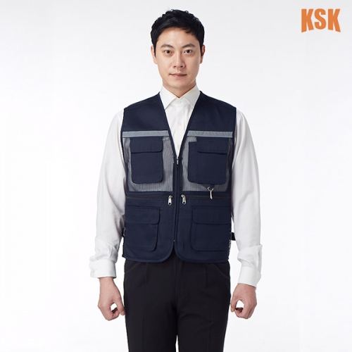 경신코리아 야광띠 작업조끼 KSK-51 66-A | 회사 유니폼&middot;현장 작업복&middot;단체 가능