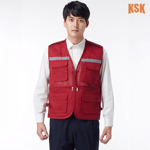 경신코리아 야광띠 작업조끼 KSK-51 66-A | 회사 유니폼&middot;현장 작업복&middot;단체 가능