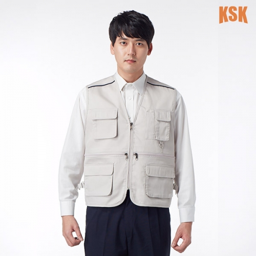 경신코리아 T C 작업조끼 KSK-45 553 | 회사 유니폼&middot;현장 작업복&middot;단체 가능
