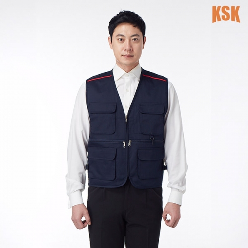 경신코리아 T C 작업조끼 KSK-45 553 | 회사 유니폼&middot;현장 작업복&middot;단체 가능