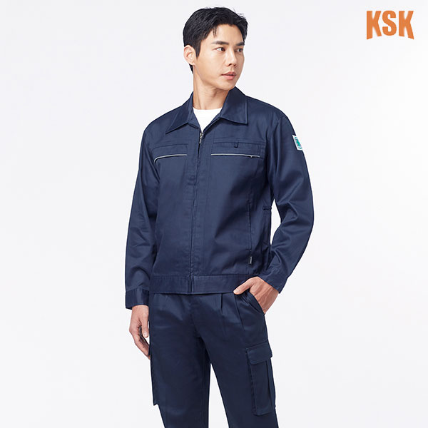 경신코리아 봄 여름 작업복 근무복 상&middot;하 세트 KSK-506(상의기준)