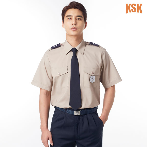 경신코리아 봄 여름 근무복 작업복 경비복 상&middot;하의 KSK-25-1