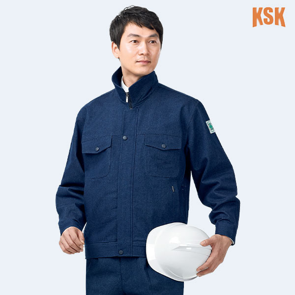경신코리아 봄 여름 근무복 청지 작업복 상&middot;하 세트 KSK-A-3(상의기준)