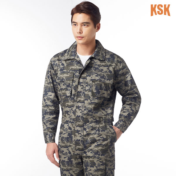 경신코리아 봄 여름 작업복 근무복 일체형 스즈끼 KSK-715