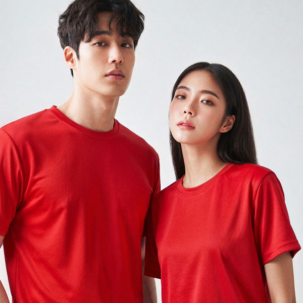 스포비스 티썸 쿨 라운드 반팔 티셔츠 단체티 제작 CRT-601 610 (아동 상의 기준)