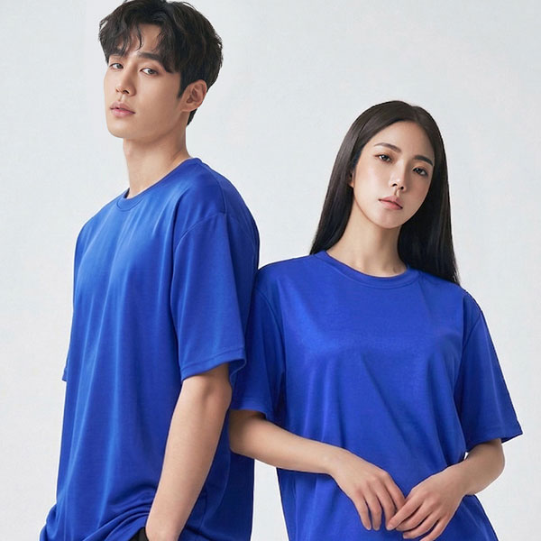 스포비스 티썸 쿨 라운드 반팔 티셔츠 단체티 제작 CRT-601 610 (아동 상의 기준)