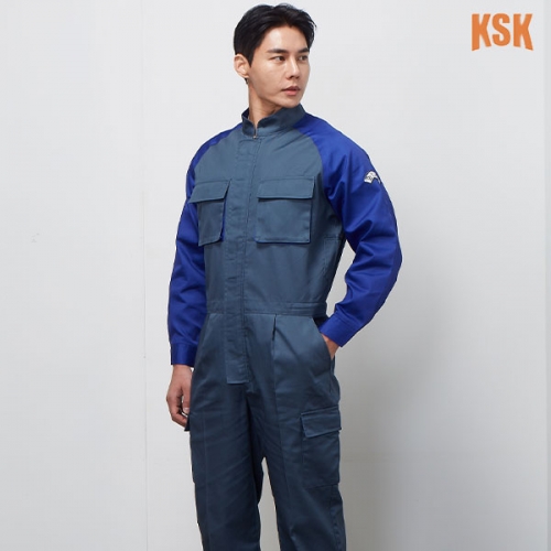 경신코리아 봄 여름 작업복 근무복 일체형 스즈끼 KSK-18