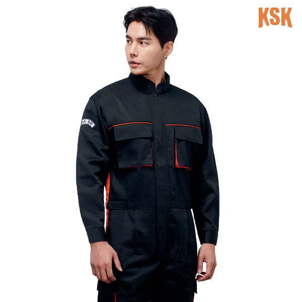 경신코리아 봄 여름 근무복 작업복 일체형 스즈끼 KSK-712