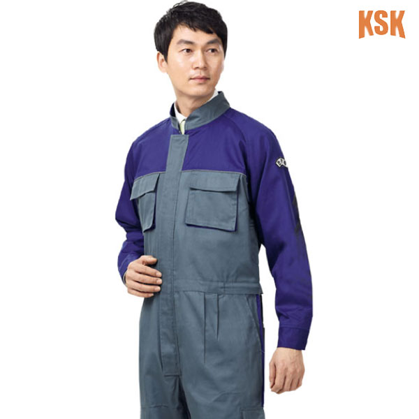경신코리아 봄 여름 근무복 작업복 일체형 스즈끼 KSK-713