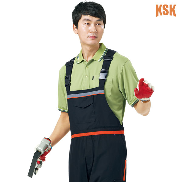 경신코리아 봄 여름 근무복 작업복 멜빵 KSK-20