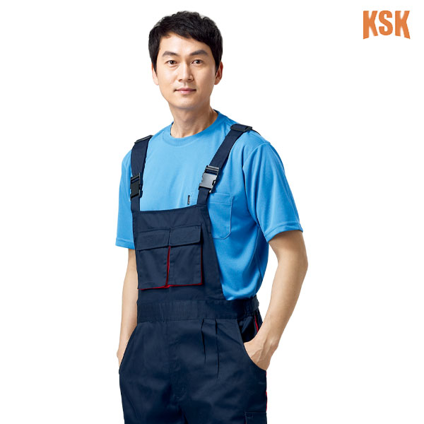 경신코리아 봄 여름 근무복 작업복 멜빵 KSK-27