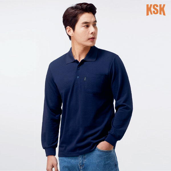 경신코리아 봄 여름 쿨론 긴팔 티셔츠 KSK-520