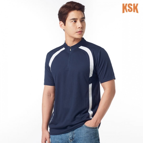 경신코리아 봄 여름 쿨론 차이나 카라 반팔 티셔츠 KSK-580,581