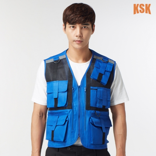 경신코리아 봄 여름 반사띠 작업복 특수조끼 KSK-777,778,779