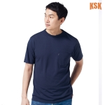 경신코리아 봄 여름 작업복 쿨론라운드 반팔 티셔츠 KSK-584,585,586,587