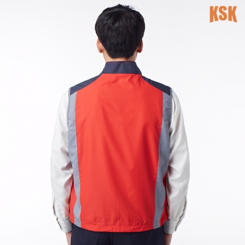 경신코리아 봄 여름 배색 조끼 KSK-922