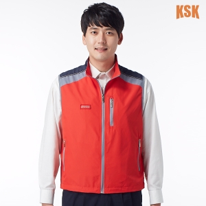 경신코리아 봄 여름 배색 조끼 KSK-922