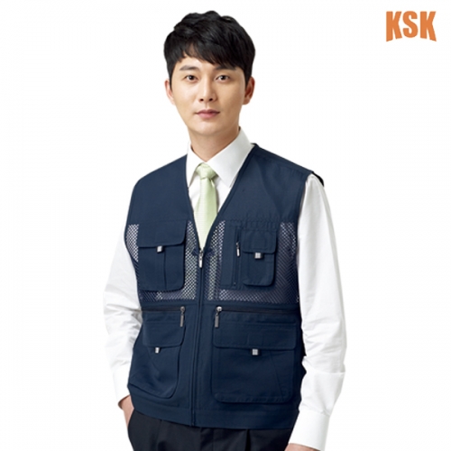 경신코리아 봄 여름 타스란 망사 조끼 KSK-771,773