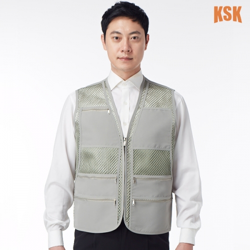 경신코리아 봄 여름 사다리 조끼 (야광띠 부착 가능) KSK-781 789