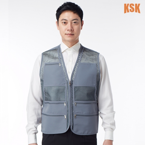 경신코리아 봄 여름 사다리 조끼 (야광띠 부착 가능) KSK-781 789