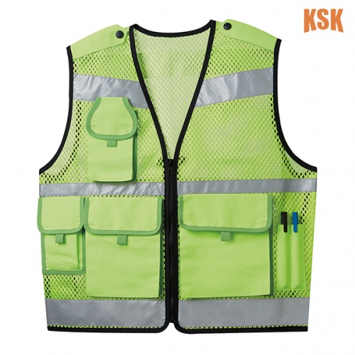 경신코리아 형광 망사 보안 조끼 KSK-79 | 회사 유니폼&middot;현장 작업복&middot;단체 가능