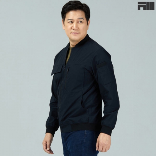 아트윈 소프트 스판 블루종 자켓 A-2647