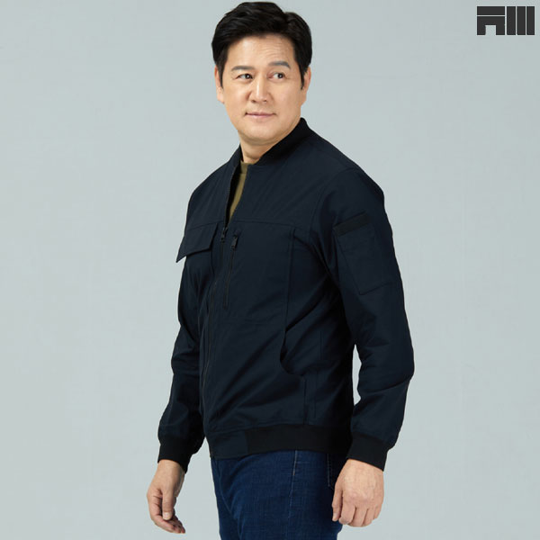 아트윈 소프트 스판 블루종 자켓 A-2647