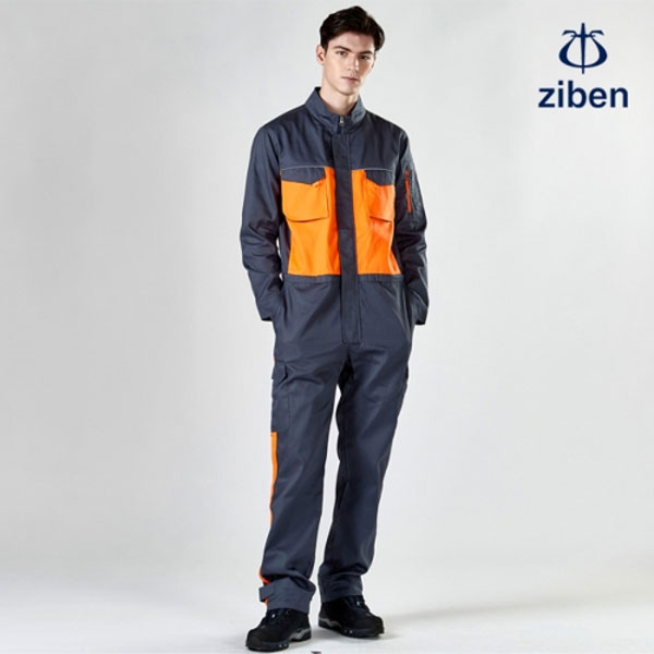 지벤 스즈키 일체형 작업복 정비복 ZB-S1546