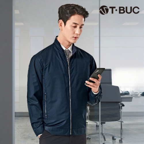 티뷰크 카라 배색 폴리 작업복 근무복 점퍼 TB-304