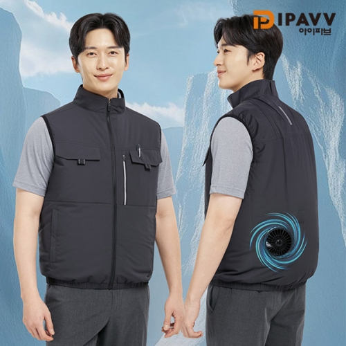 아이파브(IPAVV) 선풍기 조끼 SM-V2601 | 쿨링팬 작업조끼&middot;냉풍조끼&middot;여름 작업복