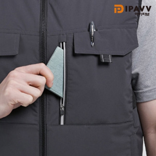 아이파브(IPAVV) 선풍기 조끼 SM-V2601 | 쿨링팬 작업조끼&middot;냉풍조끼&middot;여름 작업복