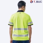 티뷰크(T&middot;BUC) HI-VIS PCM 냉감 폴로 반팔 티셔츠 RT-03
