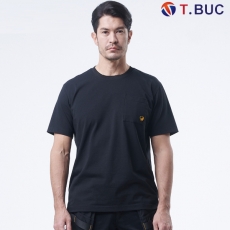 티뷰크(T&middot;BUC) 쿨코튼 그래픽 라운드 티셔츠 TBS-5515