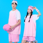 핑크 요꼬1선 농구 나시 유니폼 반티 상의 | 유니폼 반티 체육대회 학교반티