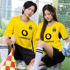 축구반티 F6277 도르트문트 홈 축구유니폼[4XL 빅사이즈 가능]