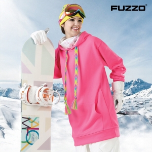 푸조 왕끈 폴리 본딩 후드티 FZ-815