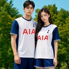 UTU113 토트넘 홈 선수용 쟈가드 축구복 반팔 상하 세트[아동~4XL 빅사이즈 가능]