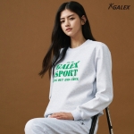 갈렉스(GALEX) 볼륨 프린트 맨투맨 티셔츠 GA4533