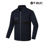 티뷰크 TB-1341J/P TR 스판 사철 작업복 상하세트 | 차콜 근무복 단체복