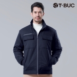 티뷰크 TB-520 T/R 하이넥 패딩 보온 점퍼 | 겨울 작업복 근무복